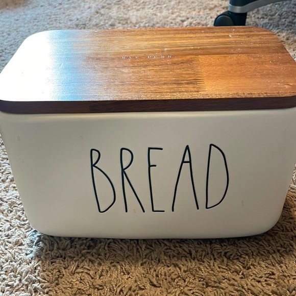 Rae Dunn Kitchen Preowned Rae Dunn Bread Box Poshmark